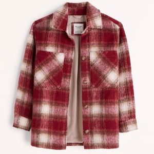 Abercrombie and fitch shirt jacket